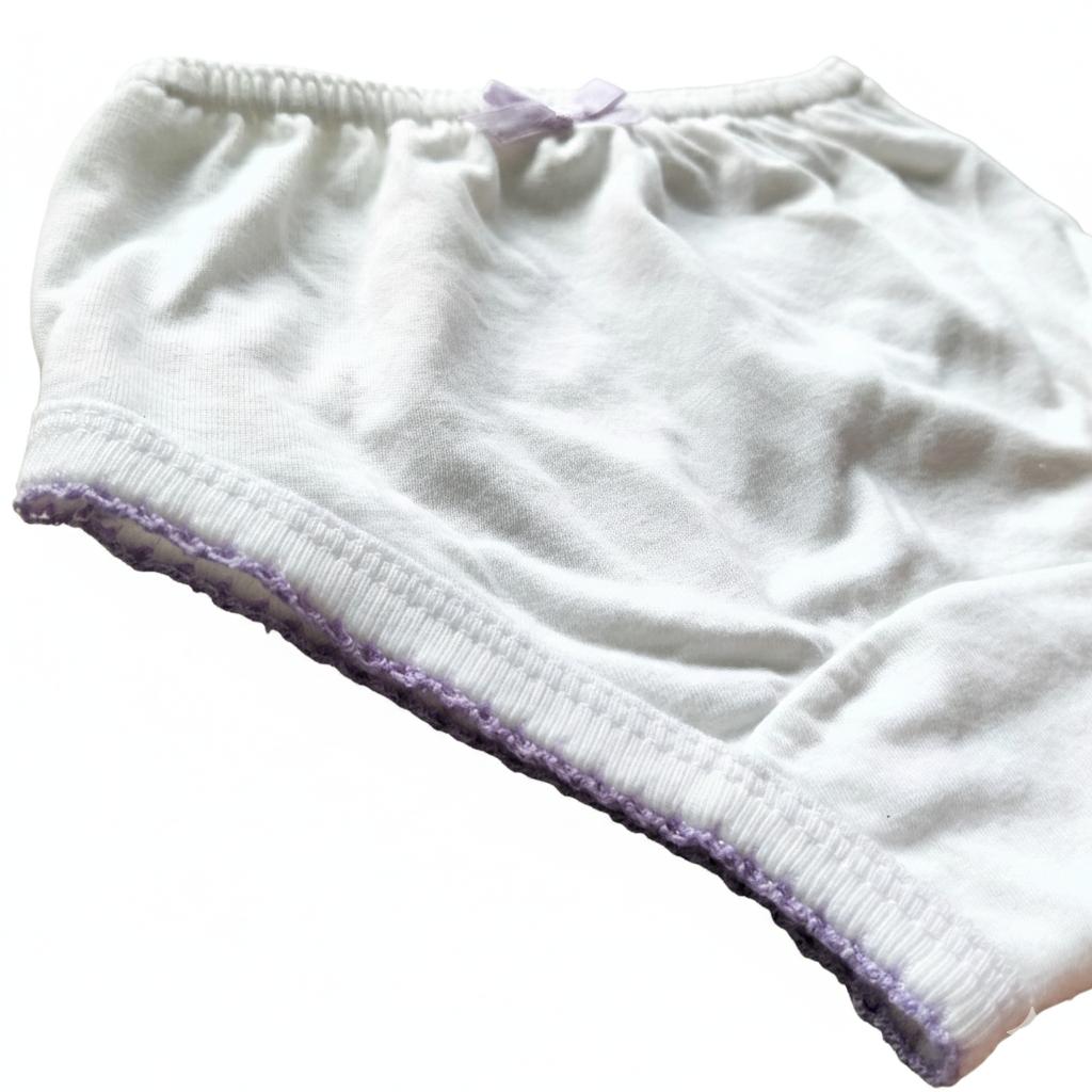 Minnies' & Mimi Panty with Ribbon and w/ Double Fagoting for (6m-12months) Available size S/M/L 1pcs