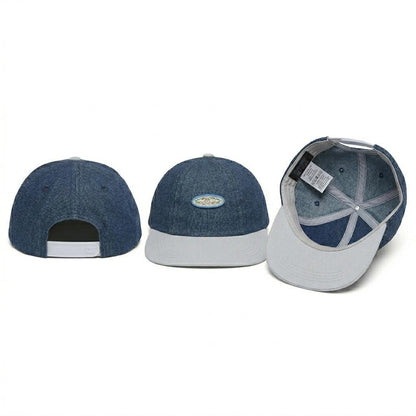 Minnies' & Mimi Base Ball Cap with Plastic Strap White  (FOR BABY AND KIDS) 1pcs