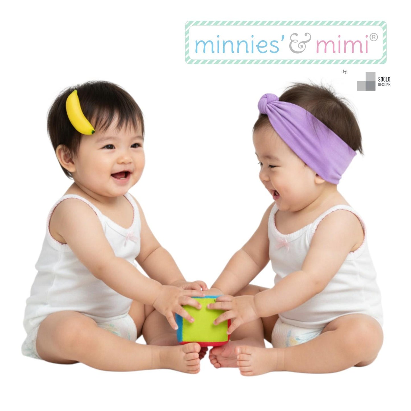 Minnies' & Mimi Cotton Tank Top Spaghetti Strap with Small Ribbon and Fagoting for Toddlers 6 Months to 2 Years Old Available in Pink, Cream and Blue Size Small Medium Large