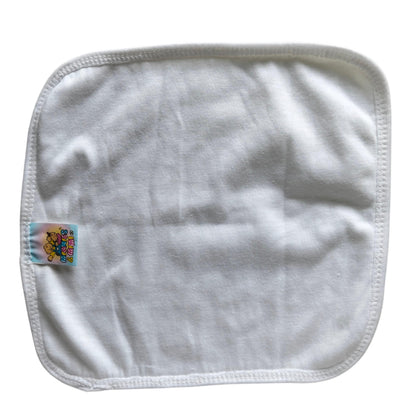 Minnies' & Mimi Cotton Towelette Face Towel for Newborns, Infants, Toddlers (0–6 Months) (6–12 Months)(1–3 Years) Available W,WP,WB 1pcs