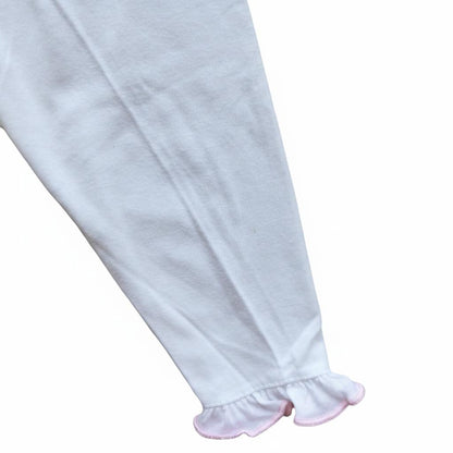 Minnies' & Mimi Cotton Pajama with Pink Ruffles for Newborn Infant Available in Small Medium Large Free Size
