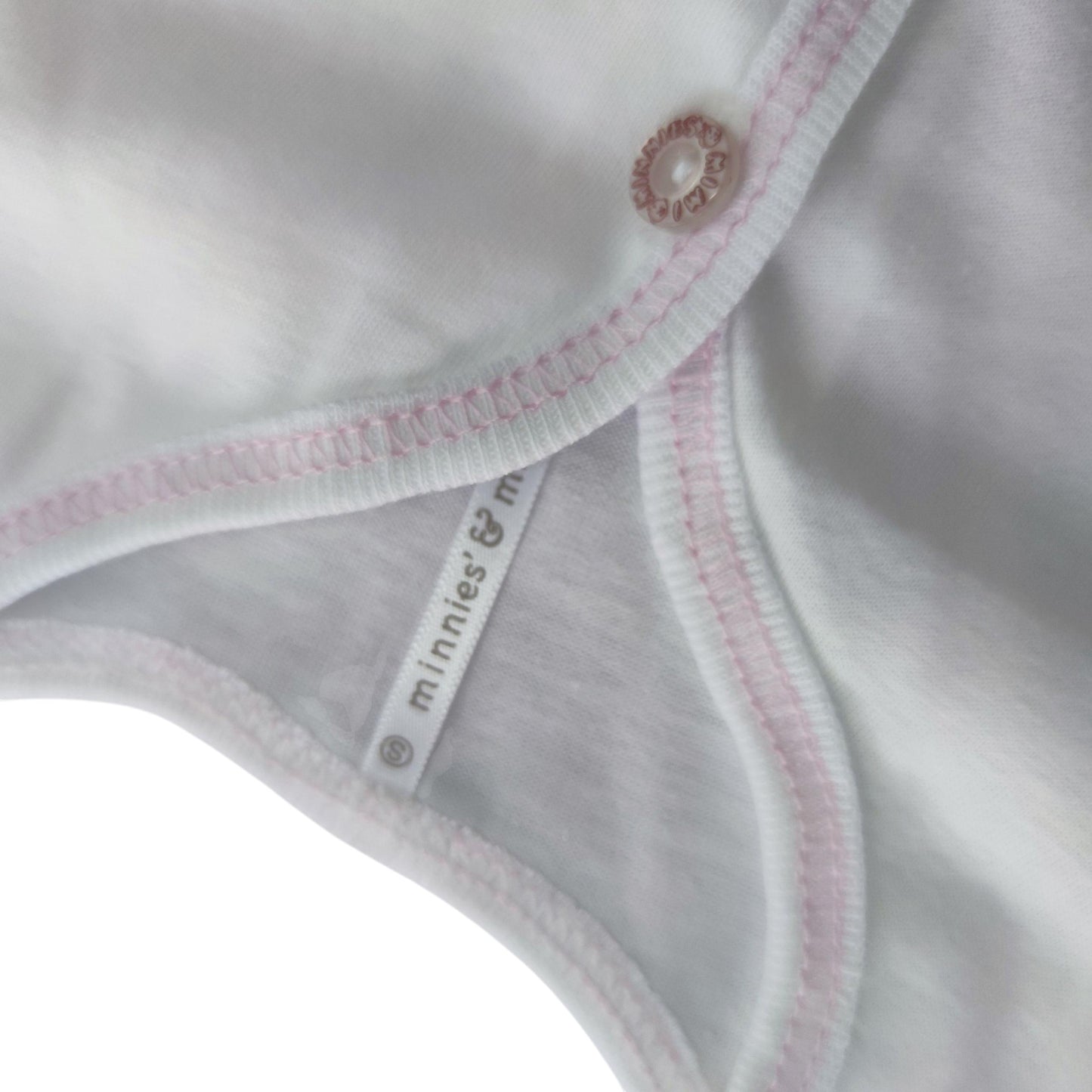 Minnies' & Mimi Front Button Down Long Sleeves with Lettuce Intricacies 3Pcs for New Born Infant 0-3 Months Available in Yellow and Pink Sizes Small Medium Large