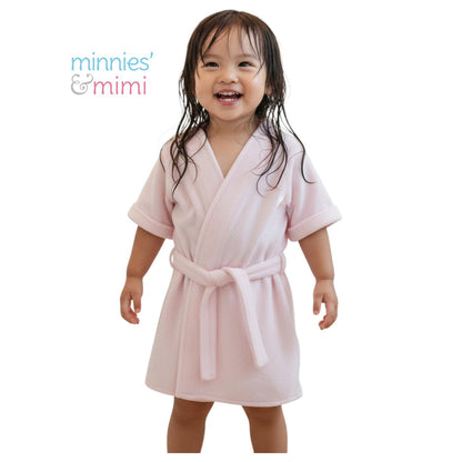 Minnies' & Mimi Cotton Bathrobe for Toddlers for 6 Months to 2 Years Available in Medium and Large Super Absorbent Warm