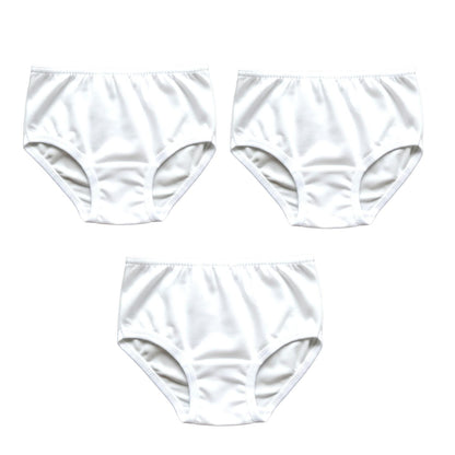 Minnies & Mimi Cotton White Panty For Toddlers 1-2 Years Old 3pcs Available in S,M,L