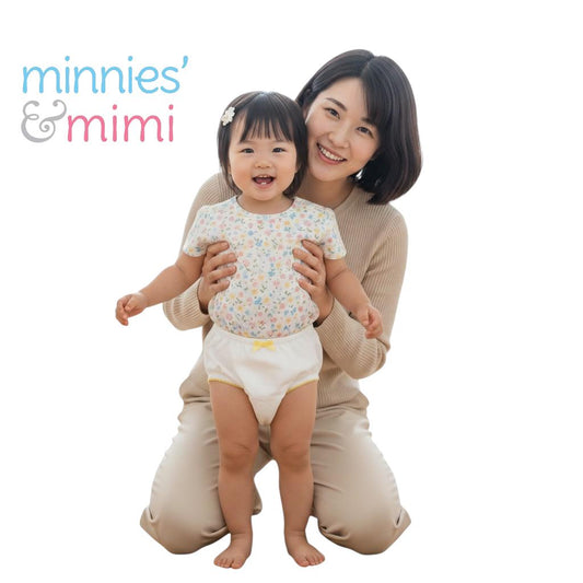 Minnies & Mimi White Panty w/ Single Fagoting Design with the Ribbon for (12M-3Y)Available Size S/M/L 3pcs per order