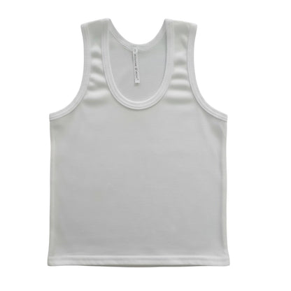 Minnies' & Mimi Cotton Sando for Toddler Available in White, Mint Green and Blue Sizes Small Medium Large