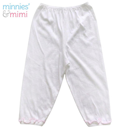 Minnies' & Mimi Cotton Spaghetti/Pajama Raffles Design 1 SET for (6m to 3yrs Old) Available WP Size S,M,L