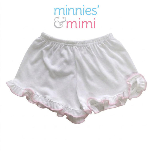 Minnies' & Mimi Cotton Sando/Short Raffles Design 1 SET for (6m-12m old) Available WP Size S,M,L