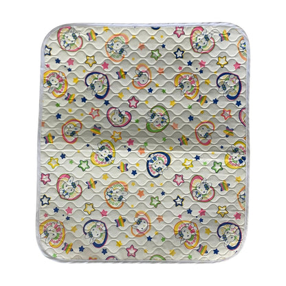 Plastic Changing Mats for New Born Infants Available in Blue, Pink or White Colors 45mm x 70mm Approx