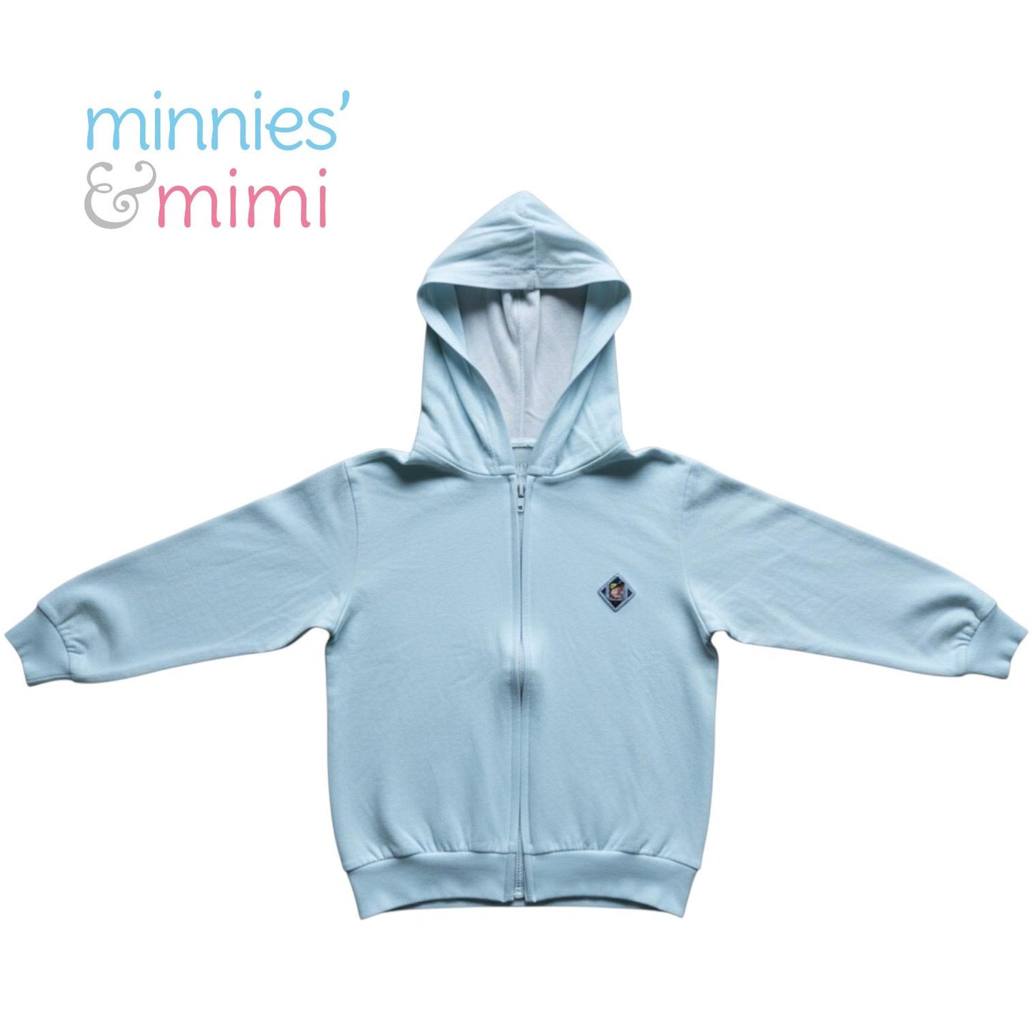 Minnies' & Mimi Cotton Jacket with Hoodie Avail. Blue, MG, Pink, WY, WB, WMG, WP and WY 1pcs  M,L