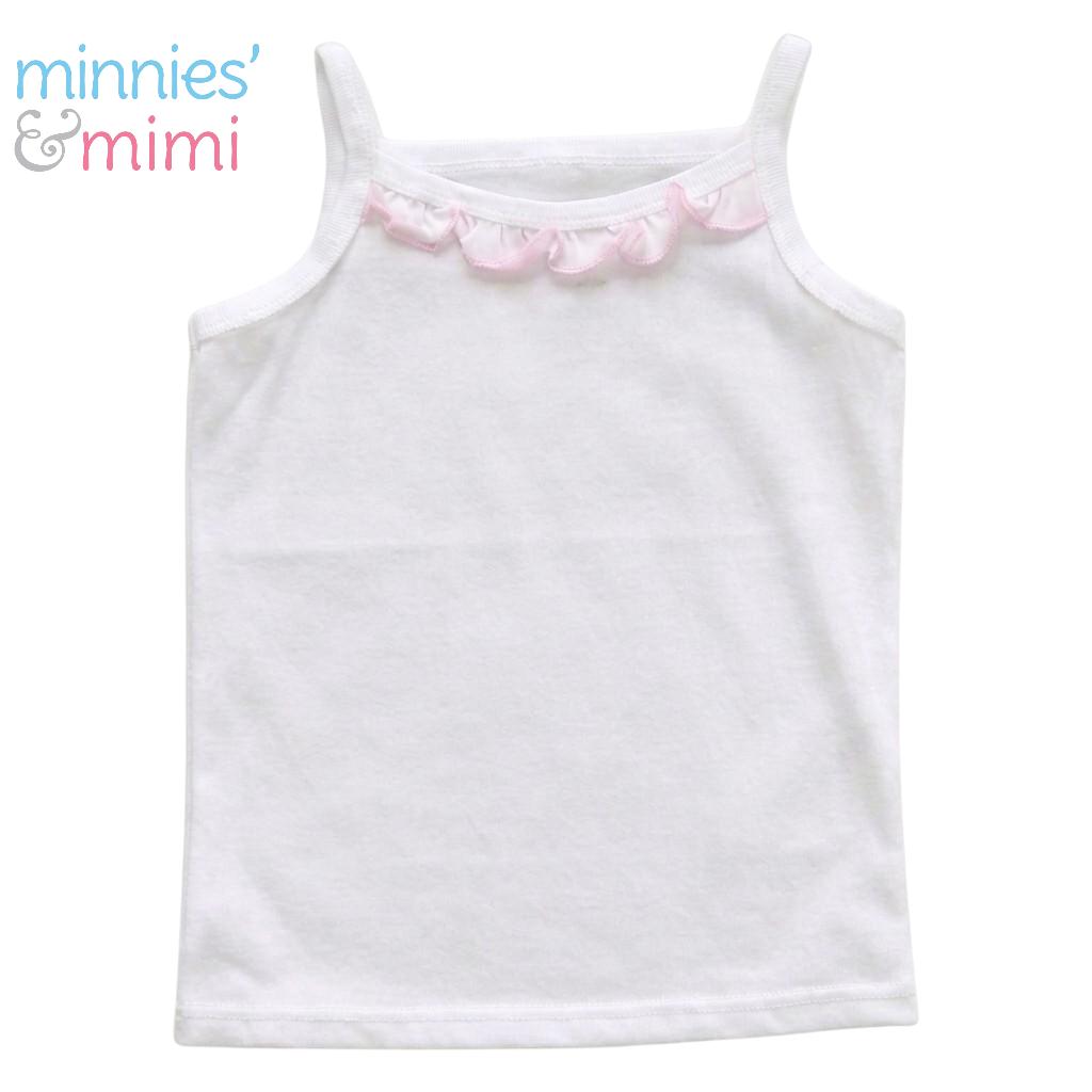 Minnies' & Mimi Cotton Spaghetti/Pajama Raffles Design 3 SET for (6m to 3yrs Old) Available WP Size S,M,L