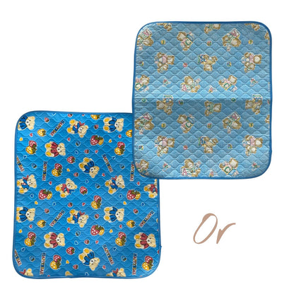 Plastic Changing Mats for New Born Infants Available in Blue, Pink or White Colors 45mm x 70mm Approx