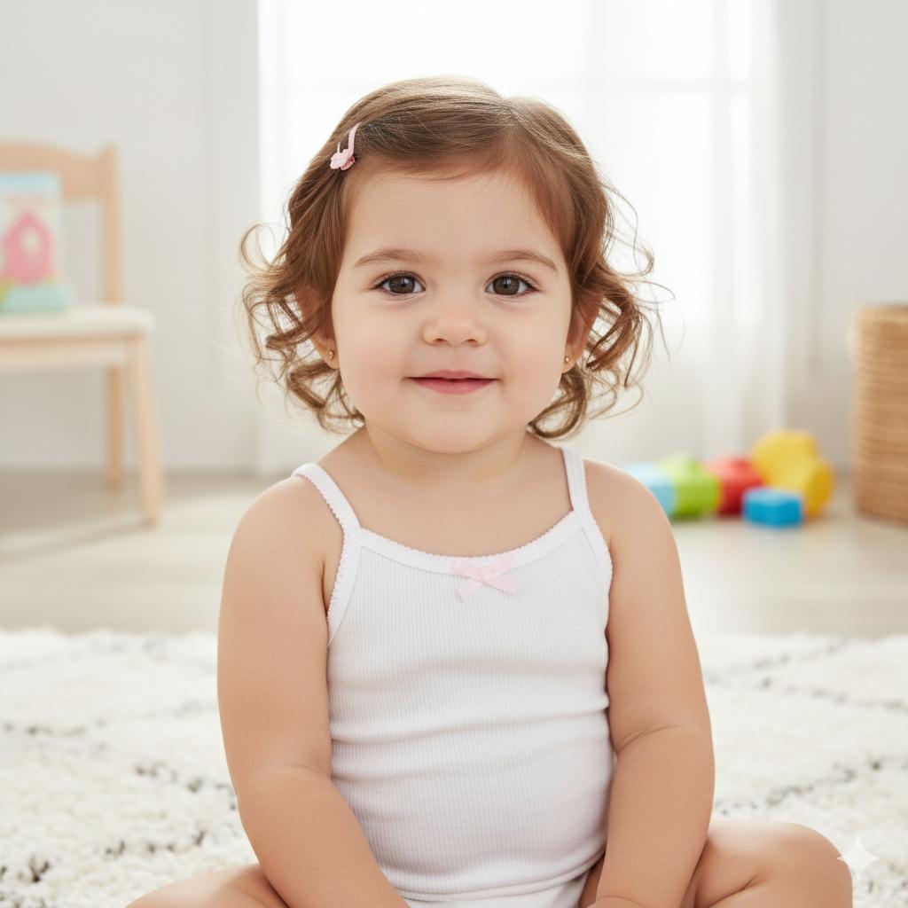 Minnies' & Mimi Stretchable Spaghetti Pink Zigzag 0-24 Months 3 Pcs Available Size Small Medium Large