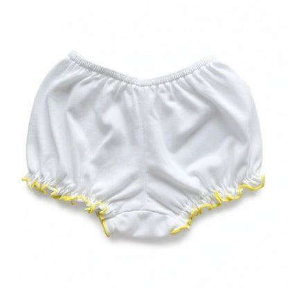 Minnies' & Mimi Lettuce Edge Baby Panty 0-24 Month Available color White Pink, White Yellow and Pink, Yellow Size S M L
