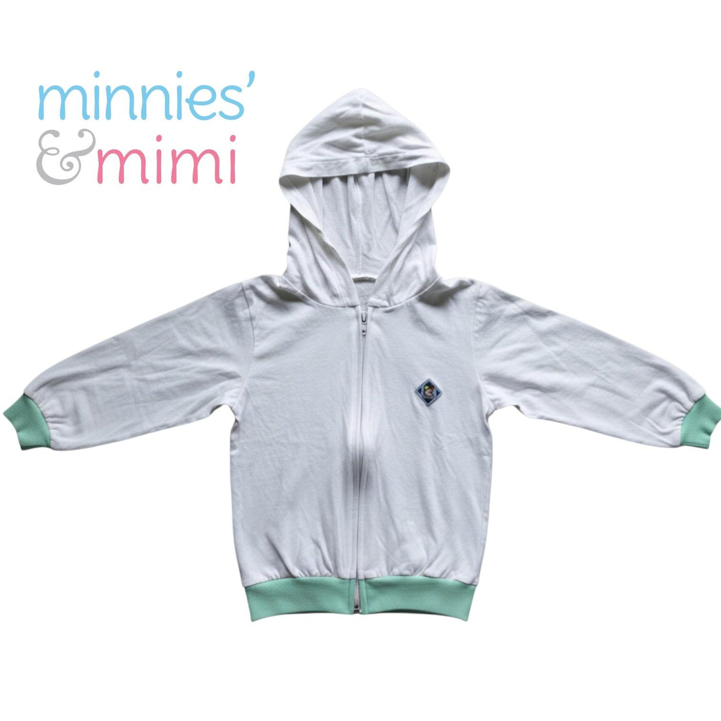 Minnies' & Mimi Cotton Jacket with Hoodie Avail. Blue, MG, Pink, WY, WB, WMG, WP and WY 1pcs  M,L