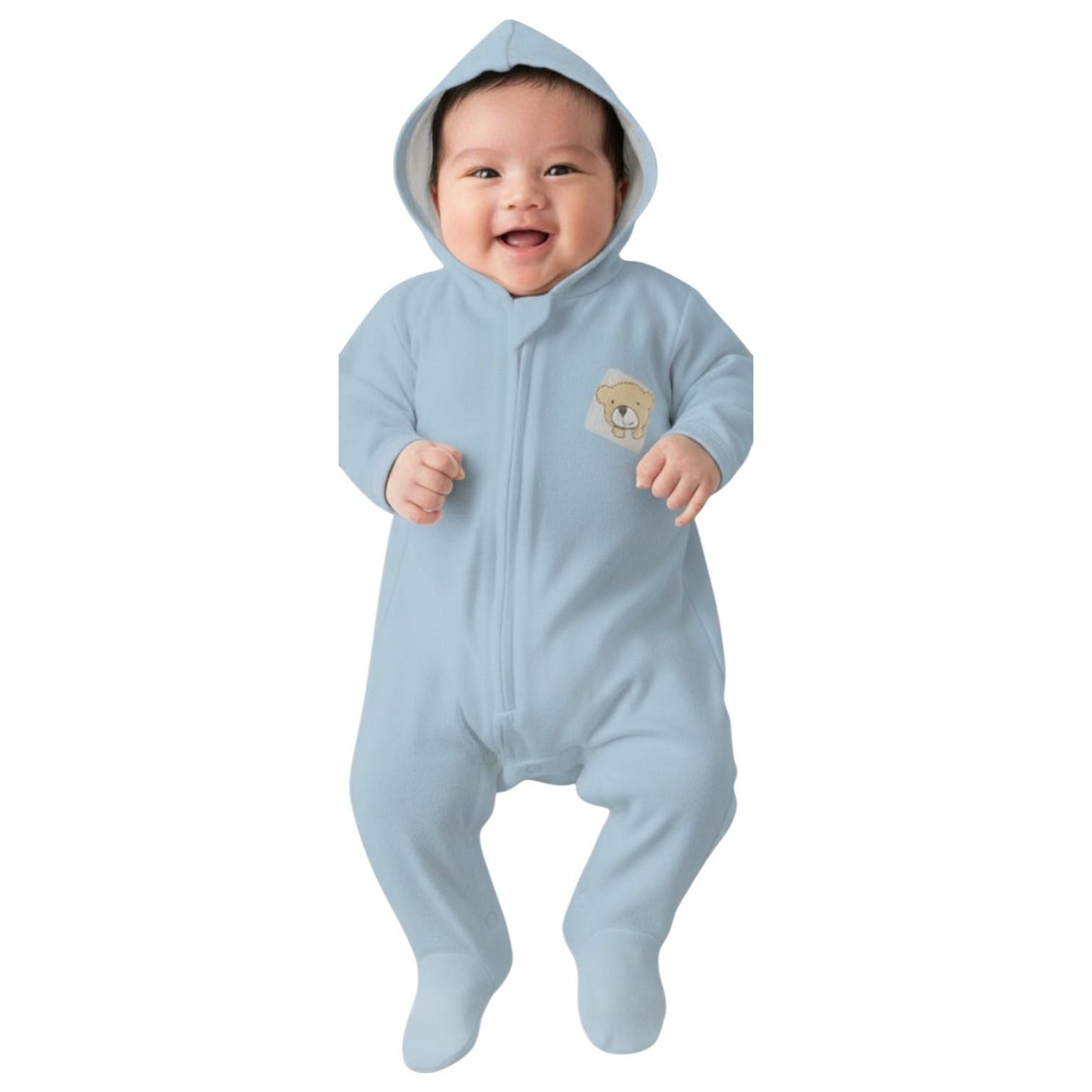 Minnies' and Mimi Onesies Full Body Jump Suit Long Sleeves Cotton by for 0-3 Months New Born Available in Pink, Blue, Mint Green Yellow White also with Piping Design