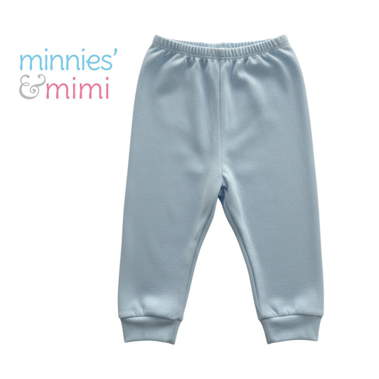 Minnies & Mimi Cotton Colored Pajama with Cuffs for Toddler 6 Months to 2 Years Available in Blue, Mint Green, Pink and Yellow