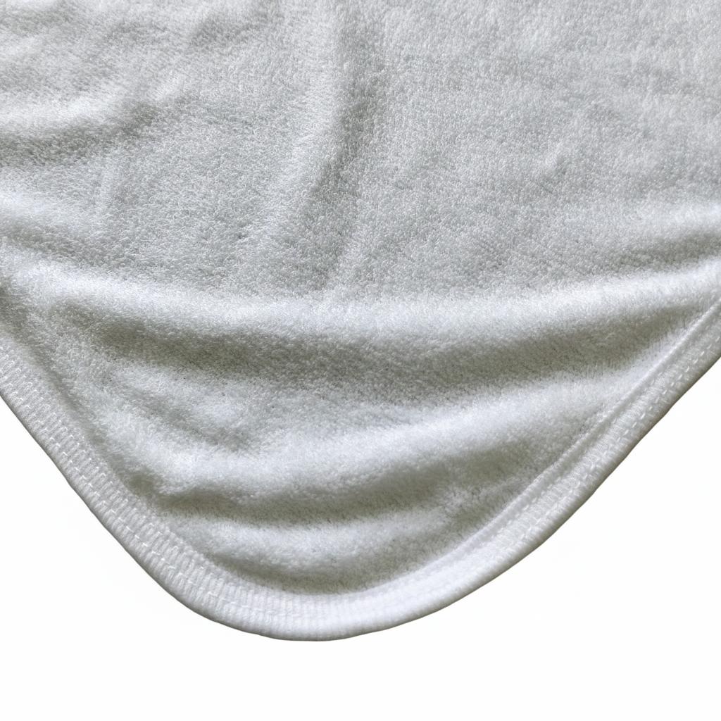 Minnies' & Mimi Cotton Bath Towel 27 Inches x 27 Inches White