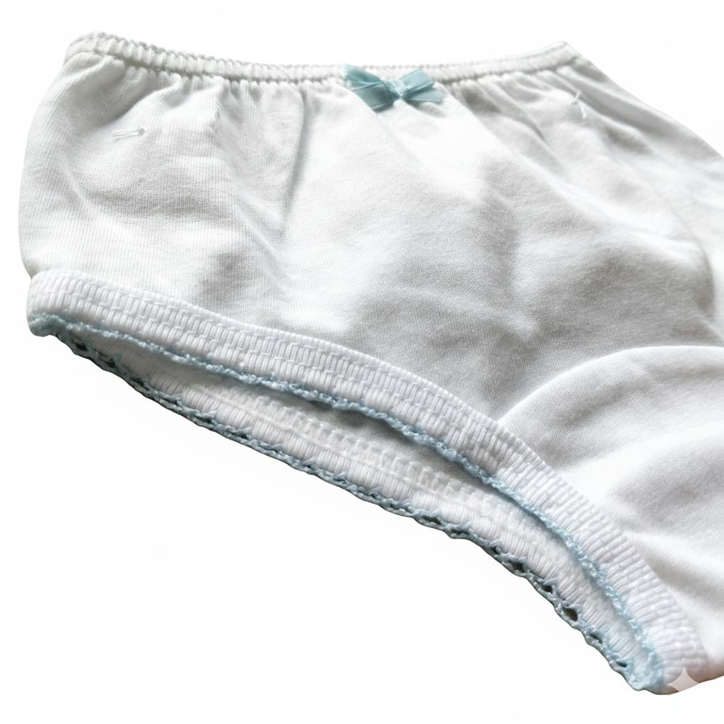 Minnies' & Mimi Panty with Ribbon and w/ Double Fagoting for (6m-12months) Available size S/M/L 1pcs
