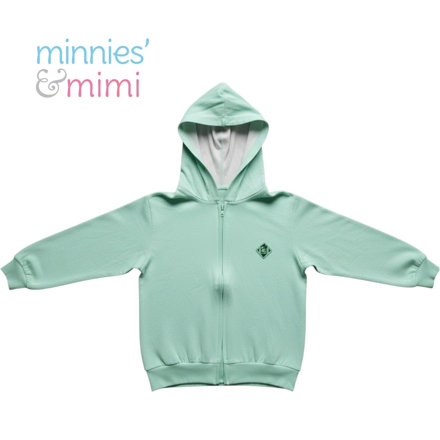 Minnies' & Mimi Cotton Jacket with Hoodie Avail. Blue, MG, Pink, WY, WB, WMG, WP and WY 1pcs  M,L