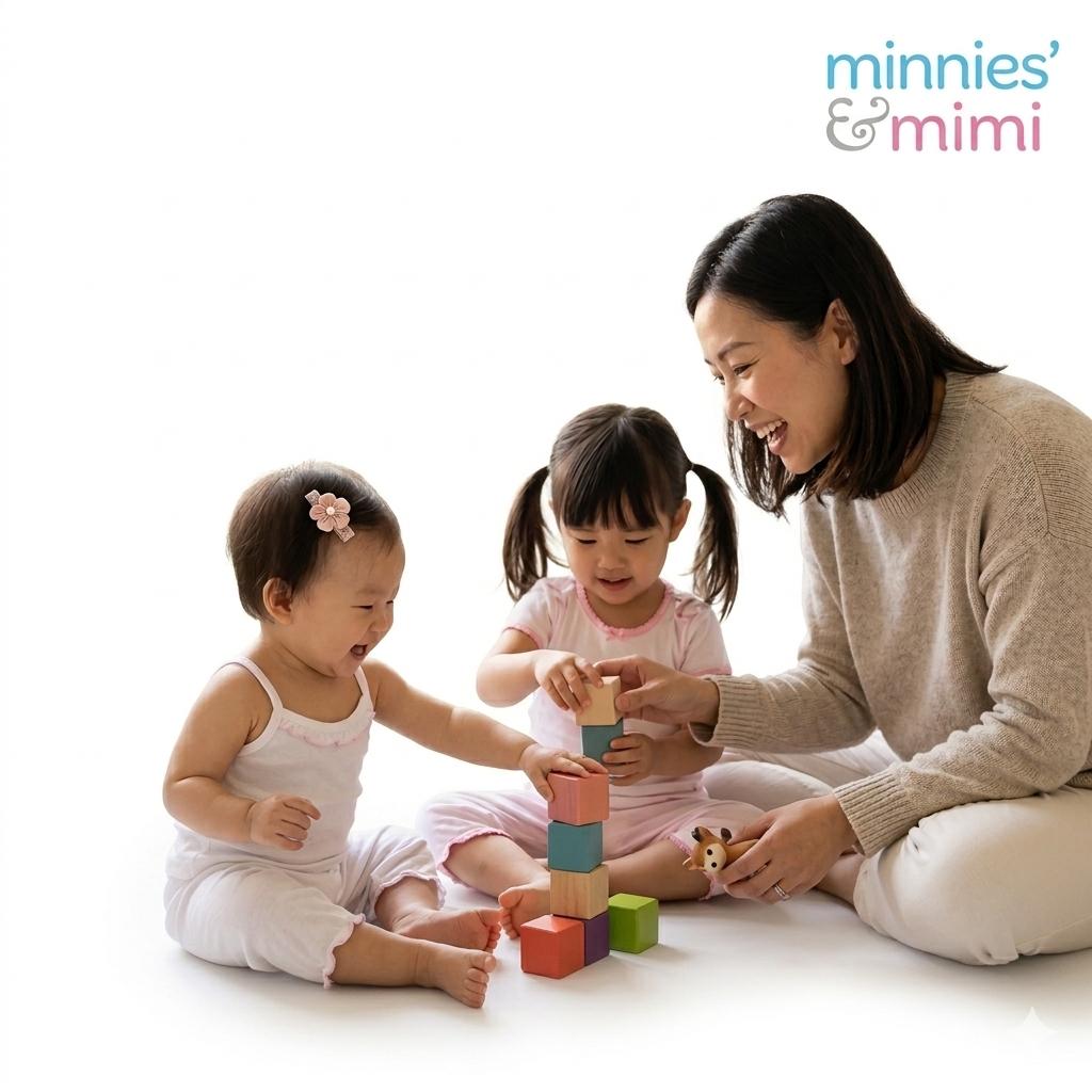 Minnies' & Mimi Cotton Spaghetti/Pajama Raffles Design 3 SET for (6m to 3yrs Old) Available WP Size S,M,L