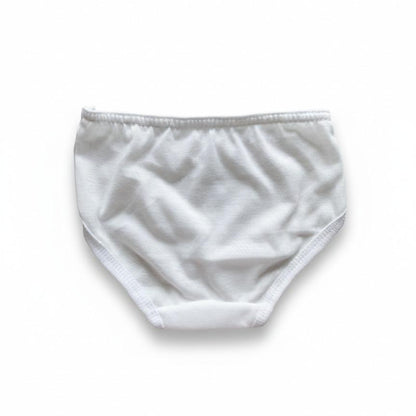 Minnies & Mimi Cotton White Panty For Toddlers 1-2 Years Old 3pcs Available in S,M,L