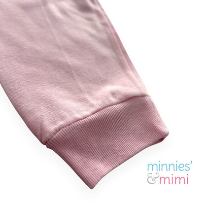 Minnies & Mimi Cotton Colored Pajama with Cuffs for Toddler 6 Months to 2 Years by 3pcs Available in Blue, Mint Green, Pink and Yellow