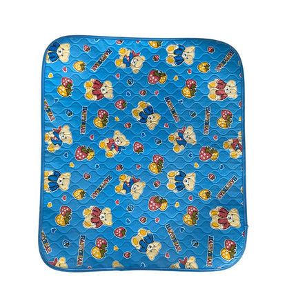 Plastic Changing Mats for New Born Infants Available in Blue, Pink or White Colors 45mm x 70mm Approx