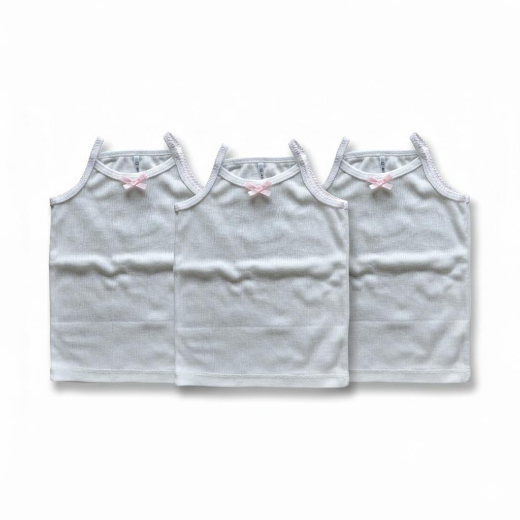 Minnies' & Mimi Stretchable Spaghetti Pink Zigzag 0-24 Months 3 Pcs Available Size Small Medium Large