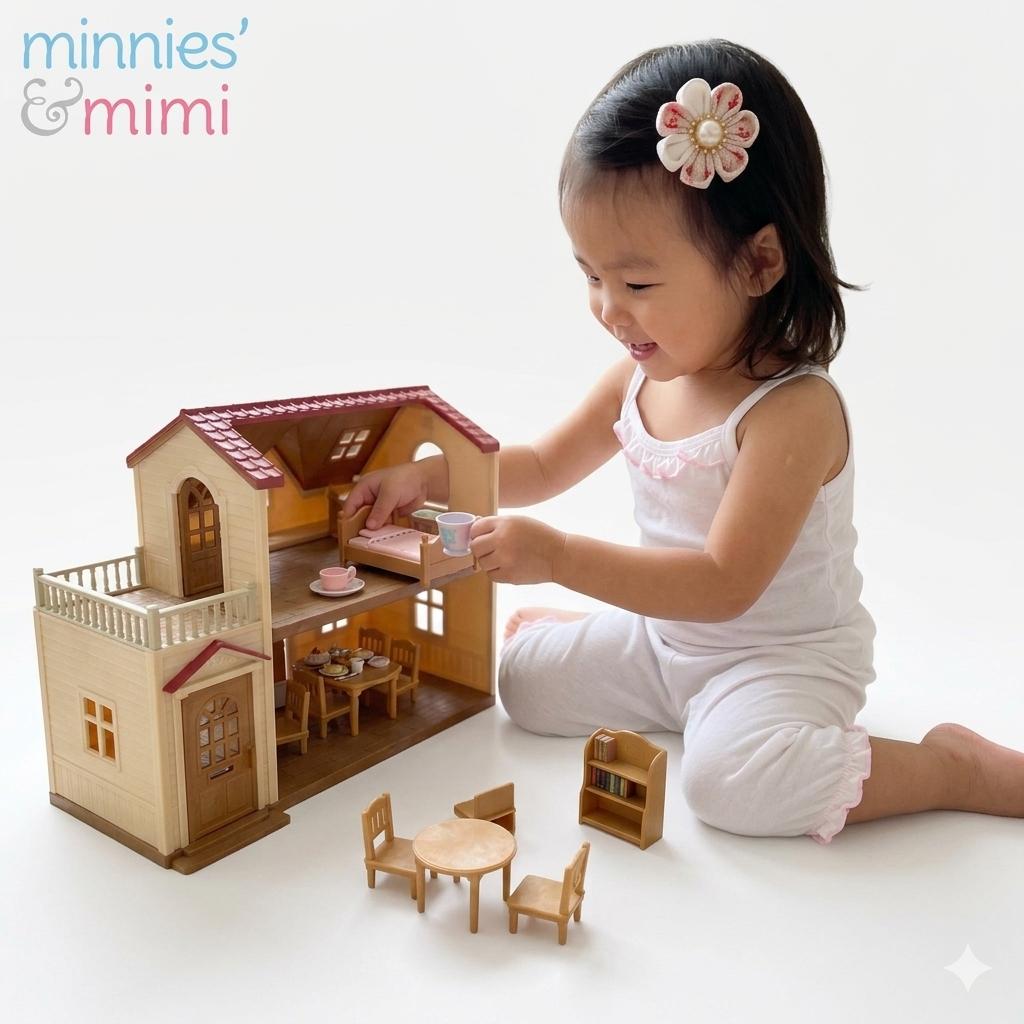 Minnies' & Mimi Cotton Spaghetti/Pajama Raffles Design 3 SET for (6m to 3yrs Old) Available WP Size S,M,L