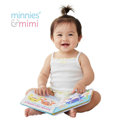 Minnies' & Mimi Stretchable Cotton Tank Top Spaghetti Strap with Ribbon Lettuce Design for Toddlers 6 Months to 2 Years Old by 3pcs Available in Mint Green, Yellow and Pink Size Small Medium Large