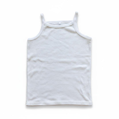 Minnies' & Mimi Stretchable Spaghetti Strap Sando for 1-2 Years Old 3Pcs Available in White or White Pink Size L or XL