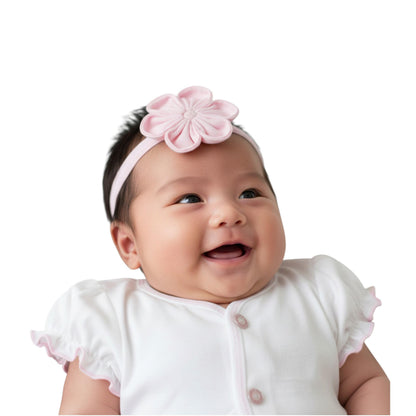 Minnies' & Mimi Front Button Down Short Sleeves for New Born Infant 0-3 Months 3pcs Available in Pink and Yellow Sizes Small Medium and Large