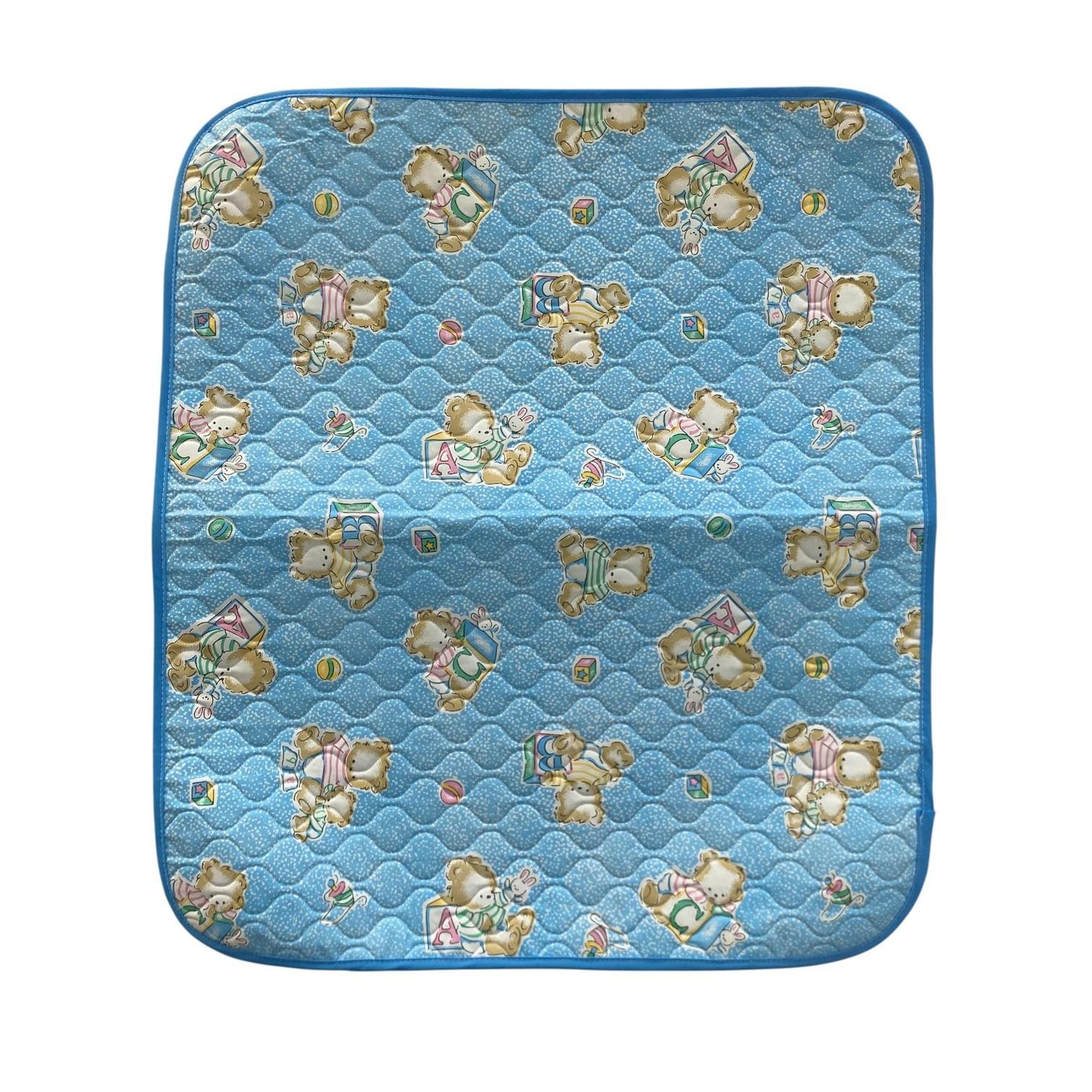Plastic Changing Mats for New Born Infants Available in Blue, Pink or White Colors 45mm x 70mm Approx