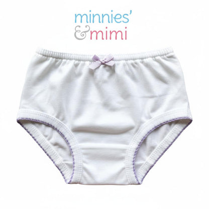 Minnies' & Mimi Panty with Ribbon and w/ Double Fagoting for (6m-12months) Available size S/M/L 1pcs