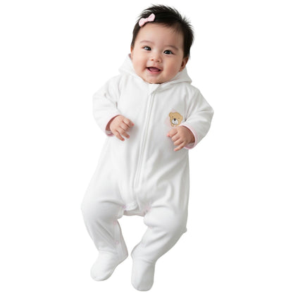 Minnies' and Mimi Onesies Full Body Jump Suit Long Sleeves Cotton by for 0-3 Months New Born Available in Pink, Blue, Mint Green Yellow White also with Piping Design