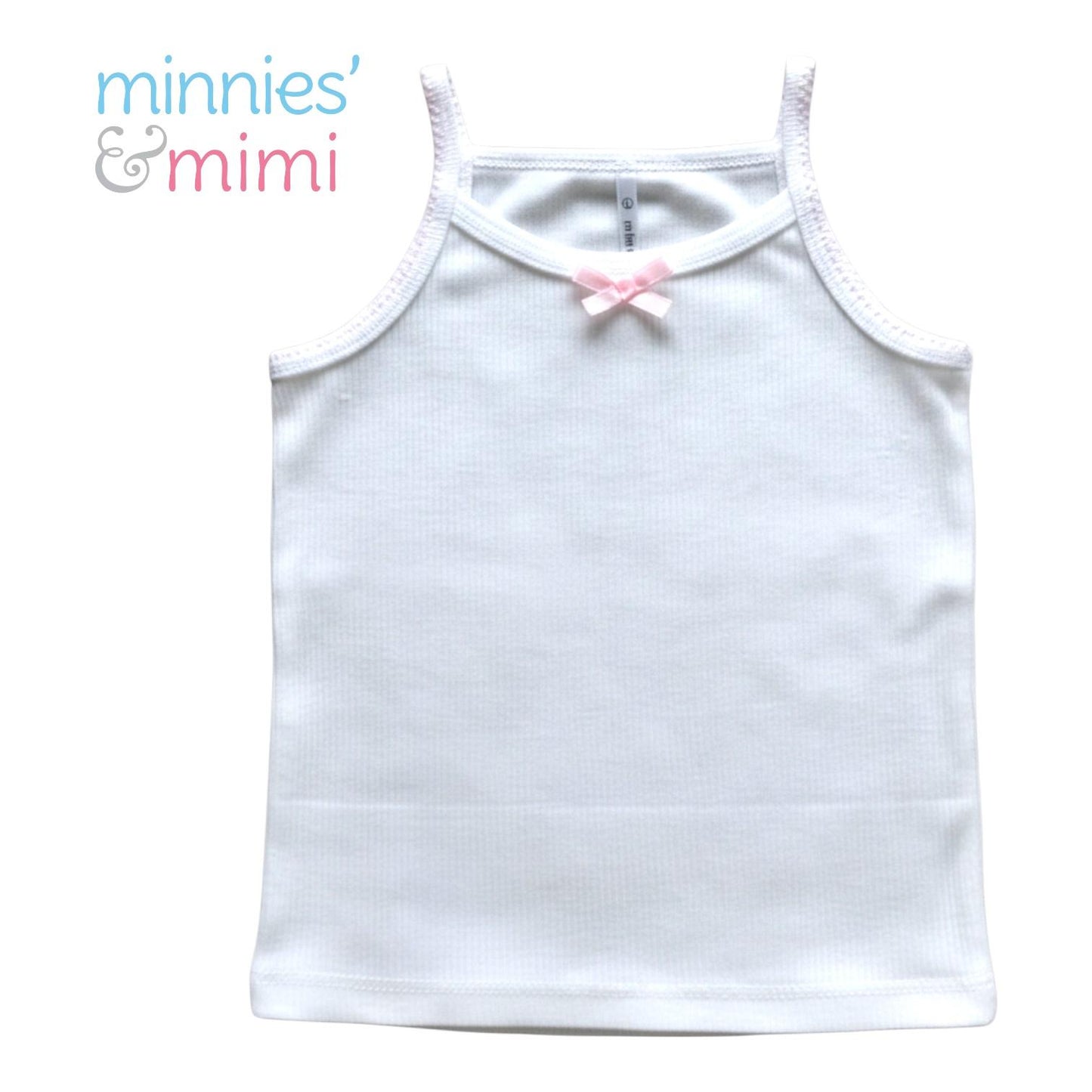 Minnies' & Mimi Stretchable Spaghetti Pink Zigzag 0-24 Months 3 Pcs Available Size Small Medium Large