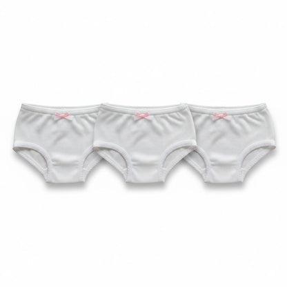 Minnies' & Mimi Stretchable  Panty for 0-24 Months Zigzag with Pink Ribbon by 3pcs Available S M L