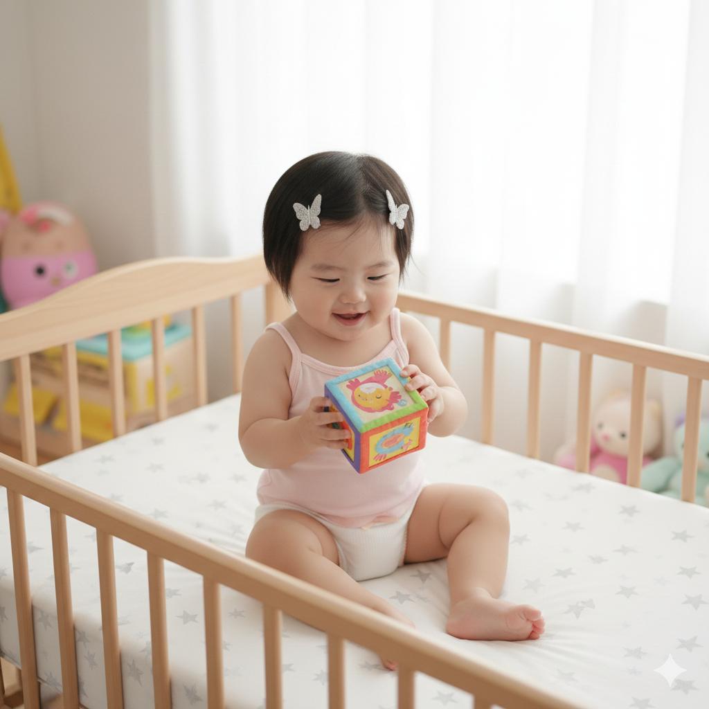 Minnies & Mimi White Stretchable Panty w/ Scallop Design with Ribbon for (12M-3Y) old available Size S/M/L by 1pcs