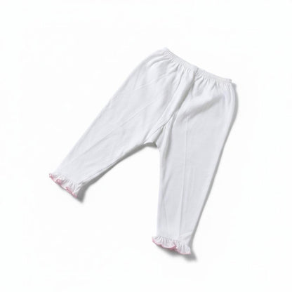 Minnies' & Mimi Cotton Pajama with Pink Ruffles for Newborn Infant Available in Small Medium Large Free Size