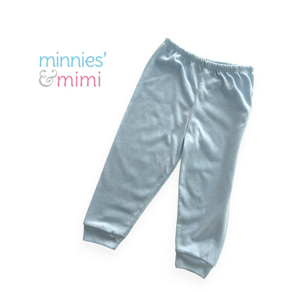 Minnies & Mimi Cotton Colored Pajama with Cuffs for Toddler 6 Months to 2 Years Available in Blue, Mint Green, Pink and Yellow
