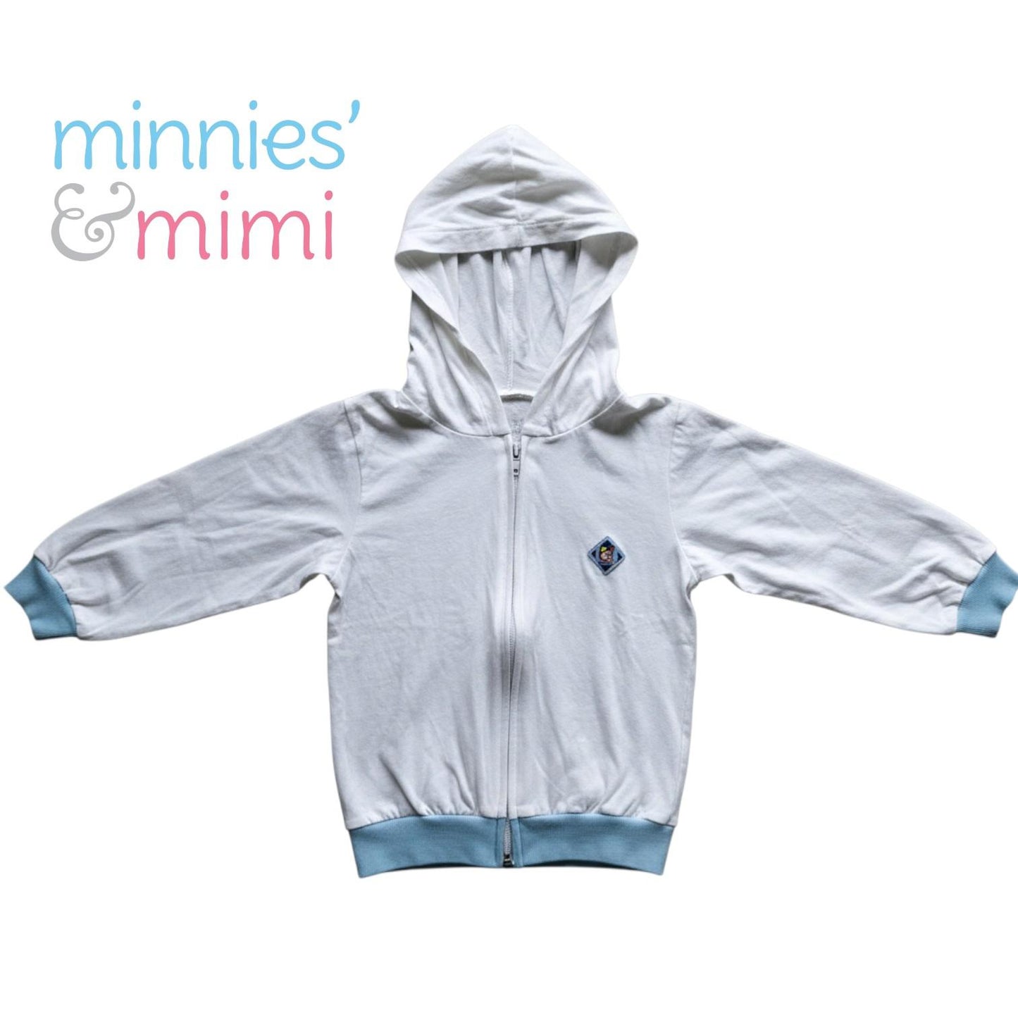Minnies' & Mimi Cotton Jacket with Hoodie Avail. Blue, MG, Pink, WY, WB, WMG, WP and WY 1pcs  M,L