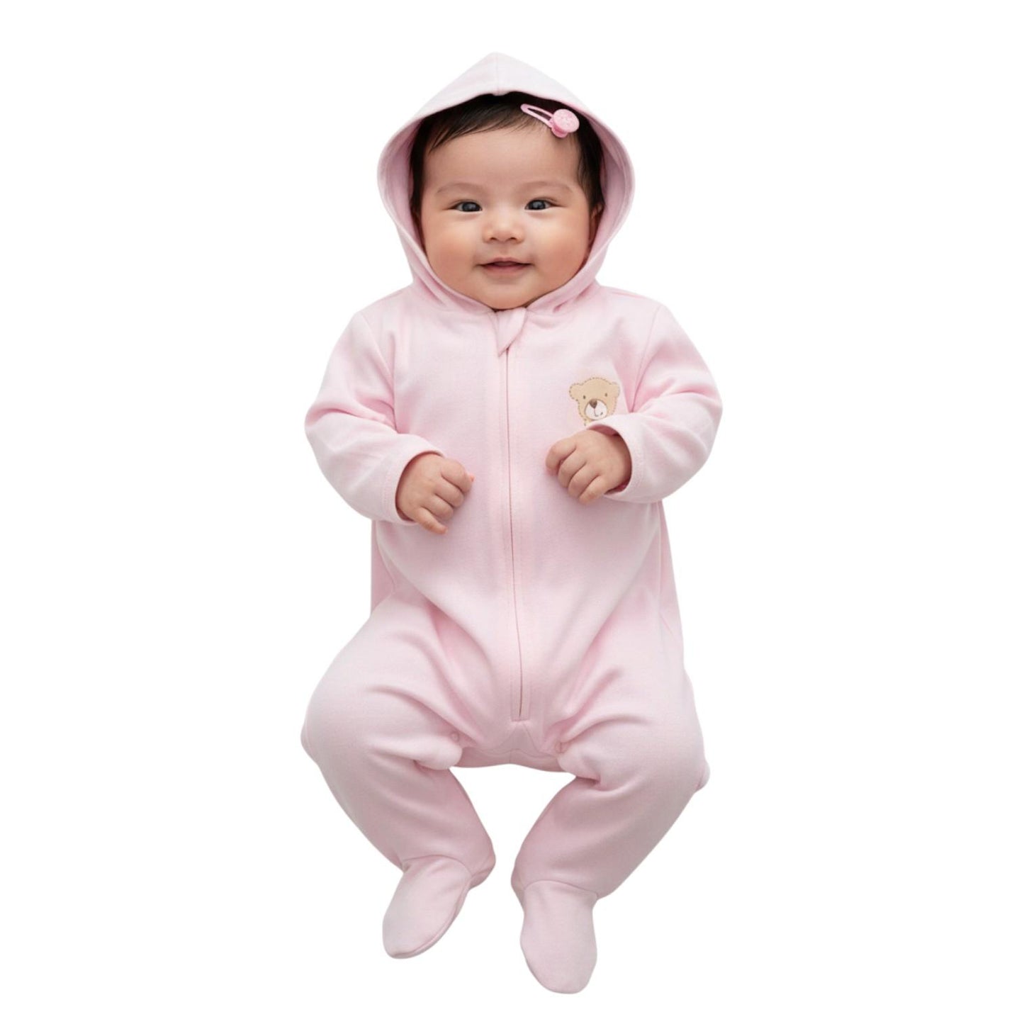 Minnies' and Mimi Onesies Full Body Jump Suit Long Sleeves Cotton by for 0-3 Months New Born Available in Pink, Blue, Mint Green Yellow White also with Piping Design