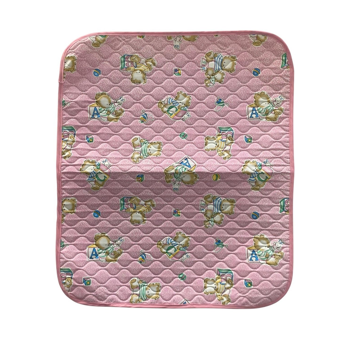 Plastic Changing Mats for New Born Infants Available in Blue, Pink or White Colors 45mm x 70mm Approx
