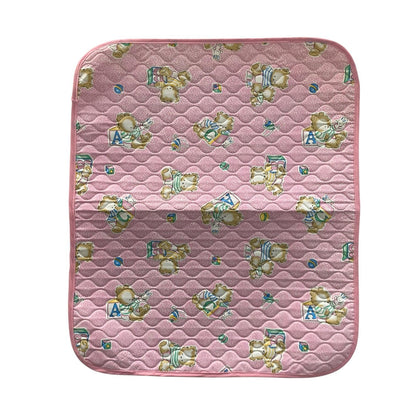 Plastic Changing Mats for New Born Infants Available in Blue, Pink or White Colors 45mm x 70mm Approx