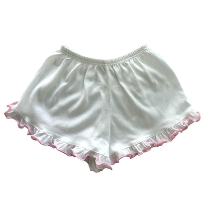 Minnies' & Mimi Cotton Shorts with Pink Ruffles for Toddlers 6 Months to 2 Years by 3pcs or by 1pc Available in Small Medium Large