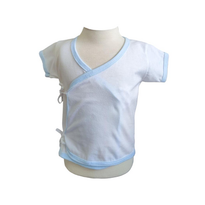 Minnies & Mimi Baby Clothes Kimono Shortsleeves Accent Piping 3pcs for 0-9 months S, M, L